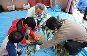 親子交流の様子1